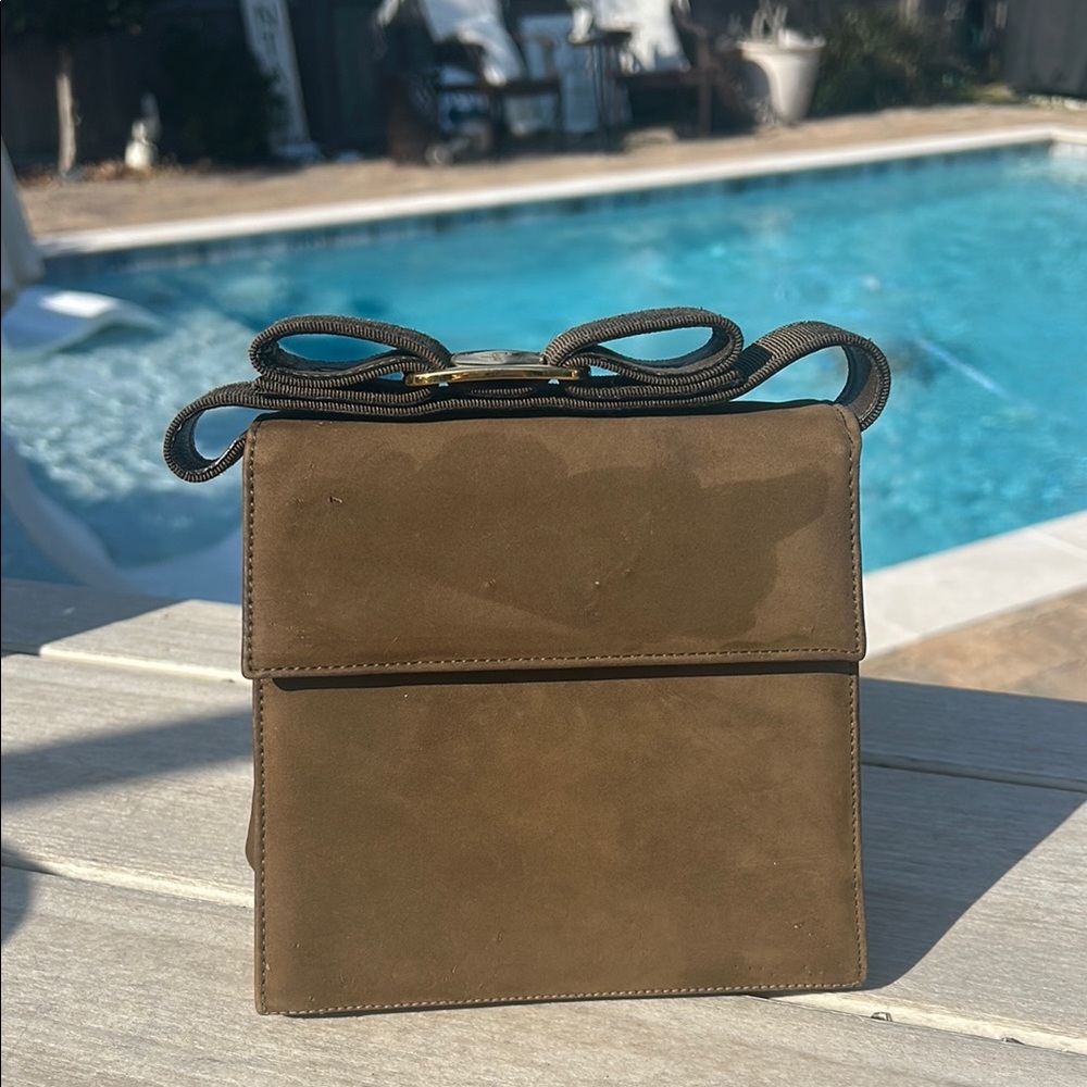 Salvatore Ferragamo Mini Vintage Bow Bag